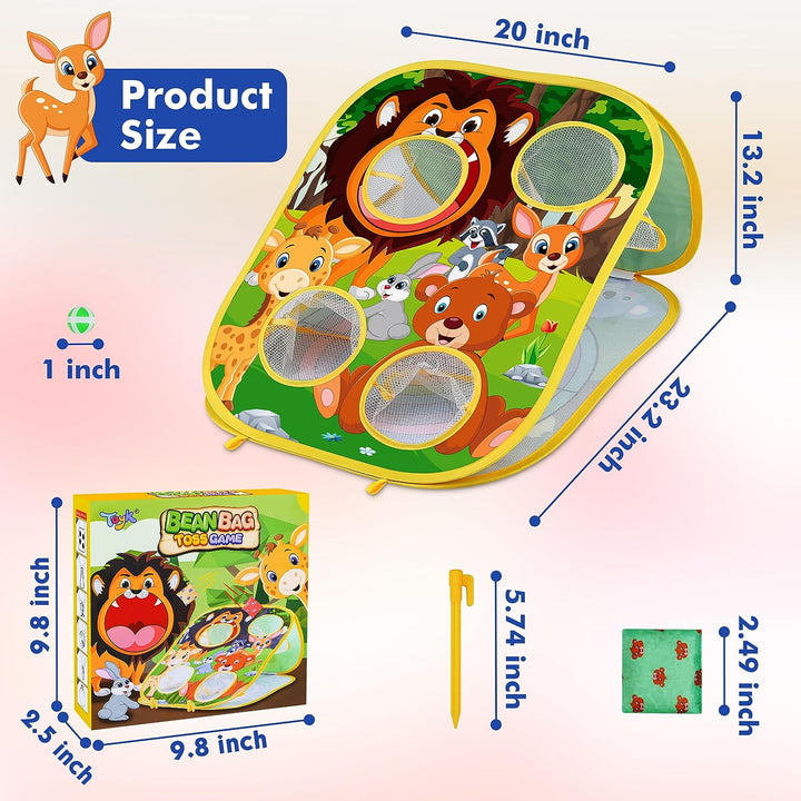 BowLift | Animal Sand Bag Toss and Throw Game - Experience endless play fun