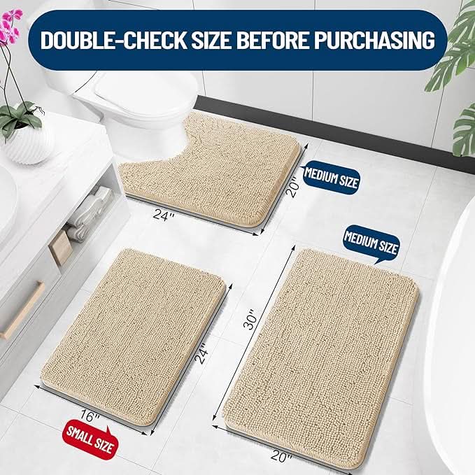 BowLift | SERENITY - Plush Luxury Bath Mat