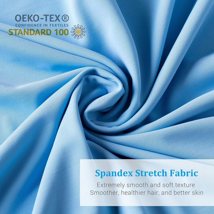 2-Pack Premium Silky Super Cooling Blue Pillowcases –  Extreme Q-Max 0.5 | Bowlift
