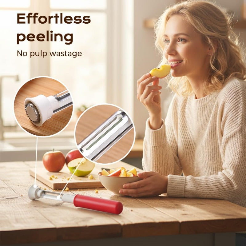2-in-1 Kitchen Fruit Peeler Bowlift