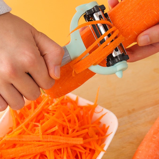 BowLift | Stainless Steel 3-in-1 Multifunction Peeler Knife