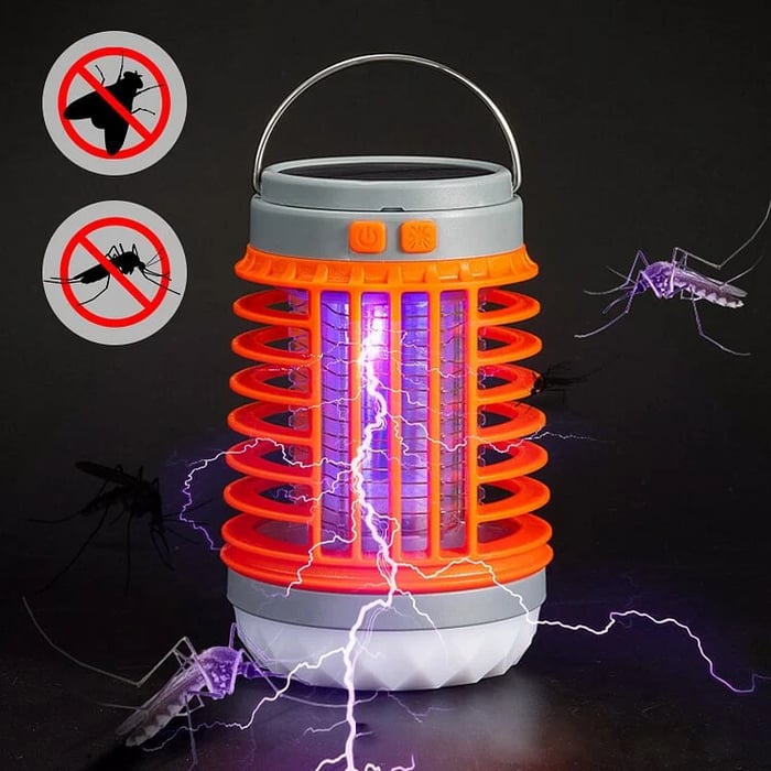 EcoZap Solar Lamp - Eco-friendly Insect Repellent | Bowlift