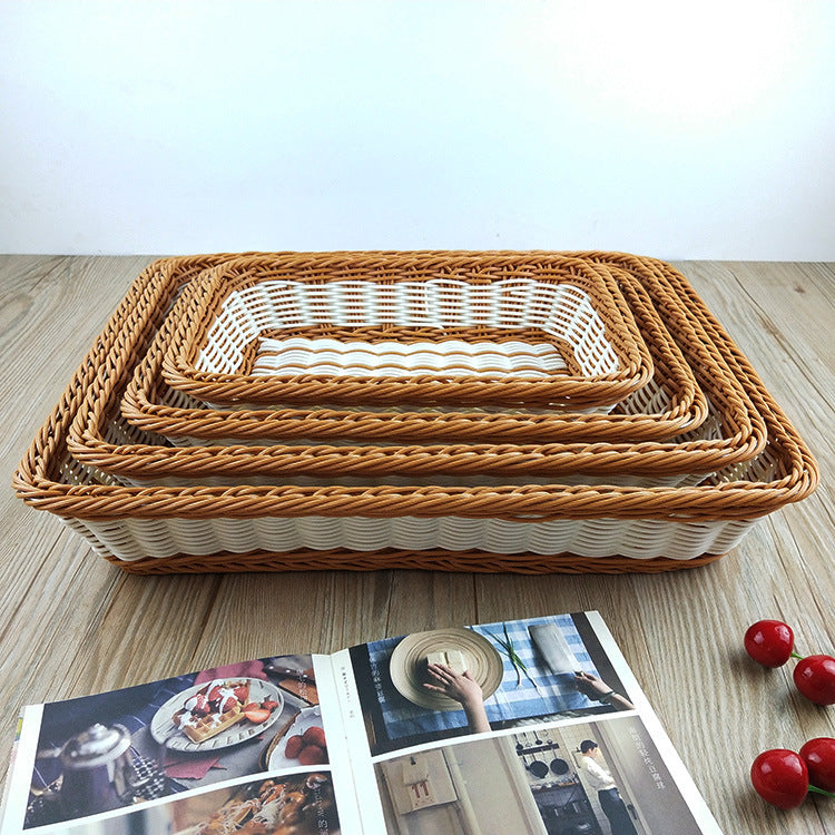 Elegant Woven Storage Baskets Bowlift