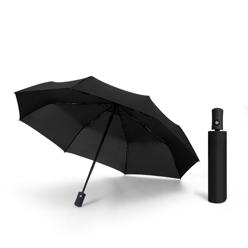 Ladies wind-resistant automatic safety umbrella Bowlift