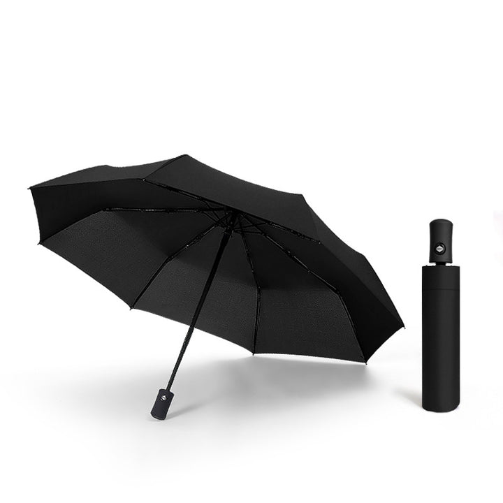 Ladies wind-resistant automatic safety umbrella Bowlift