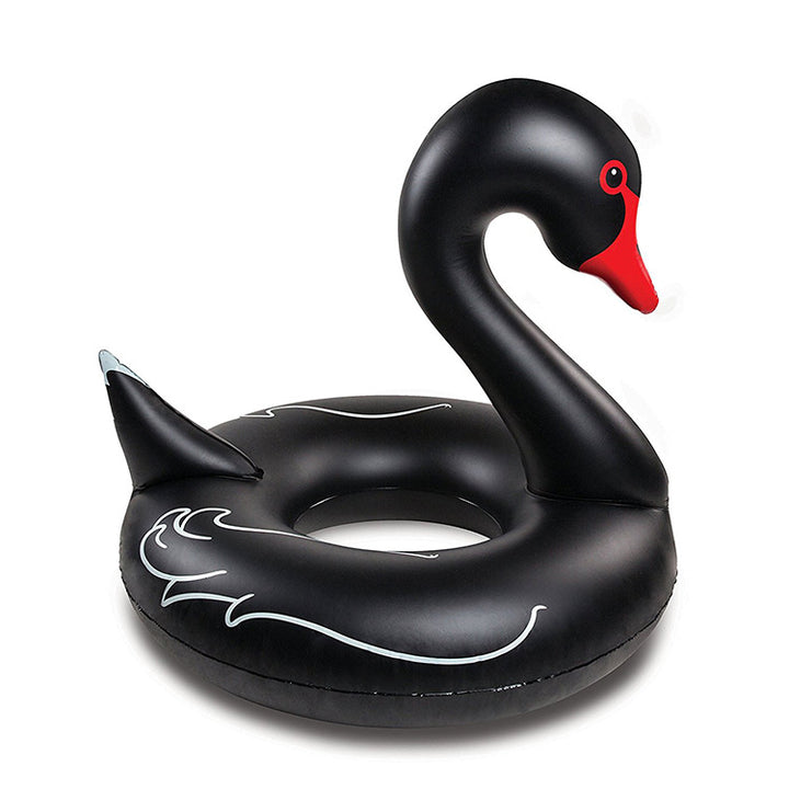 Unisex Inflatable Swim Ring in Swan Shape Bowlift