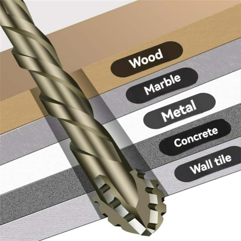 BowLift | Practical Four Blade Serrated Eccentric Drill