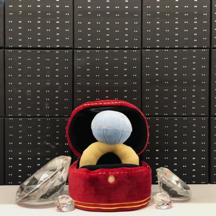BowLift | Love Gem Soft Stuffed Plush Ring Box