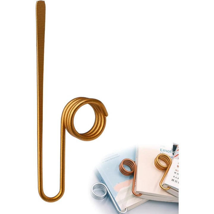 BowLift | Metal Thumb Ring Bookmark｜One-Handed Page Holder for Effortless Reading
