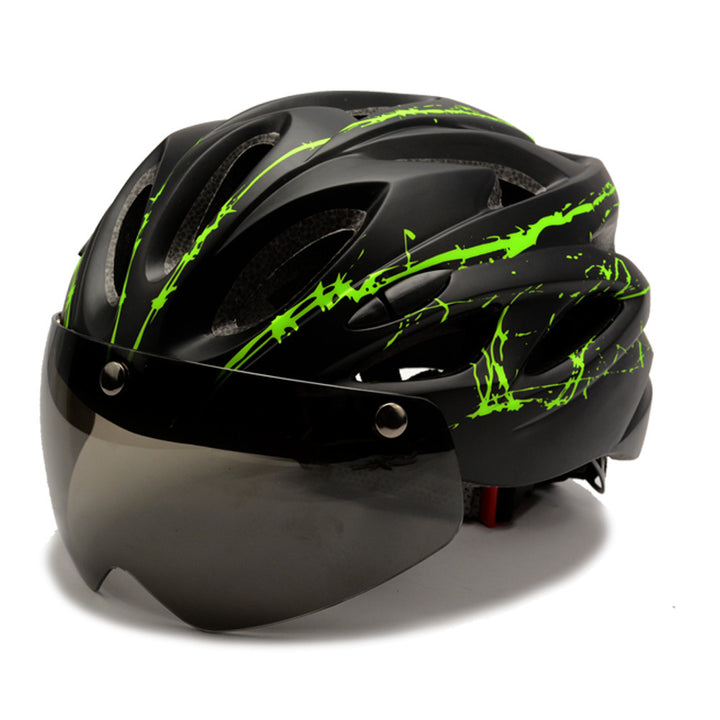 Performance Cycling Helmet with Visor Bowlift