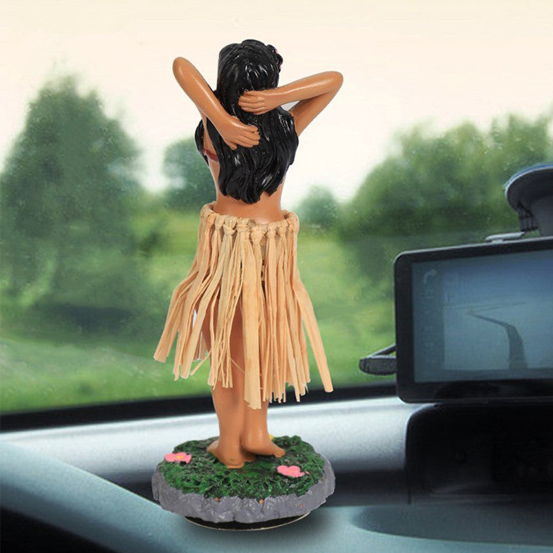 Hula Girl Dashboard Figurine
