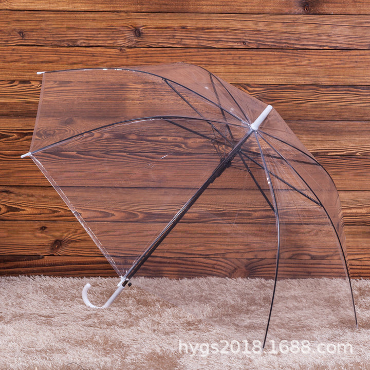 Women's Transparent Umbrella with Elegant Design Bowlift