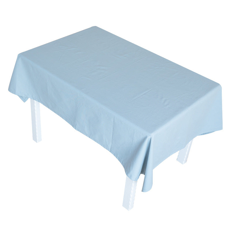 Woven Boho table runner with fringes and abstract watercolor pattern Bowlift