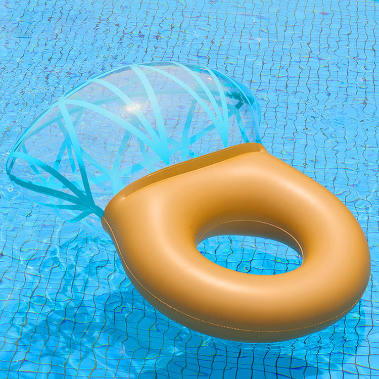 Women inflatable diamond swimming ring Bowlift
