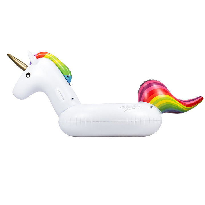 Women inflatable unicorn swim ring Bowlift