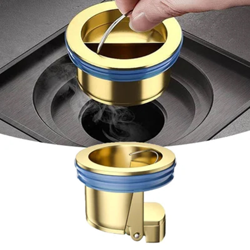 Fall Pipe Universal Brass Floor Drain Core | Bowlift