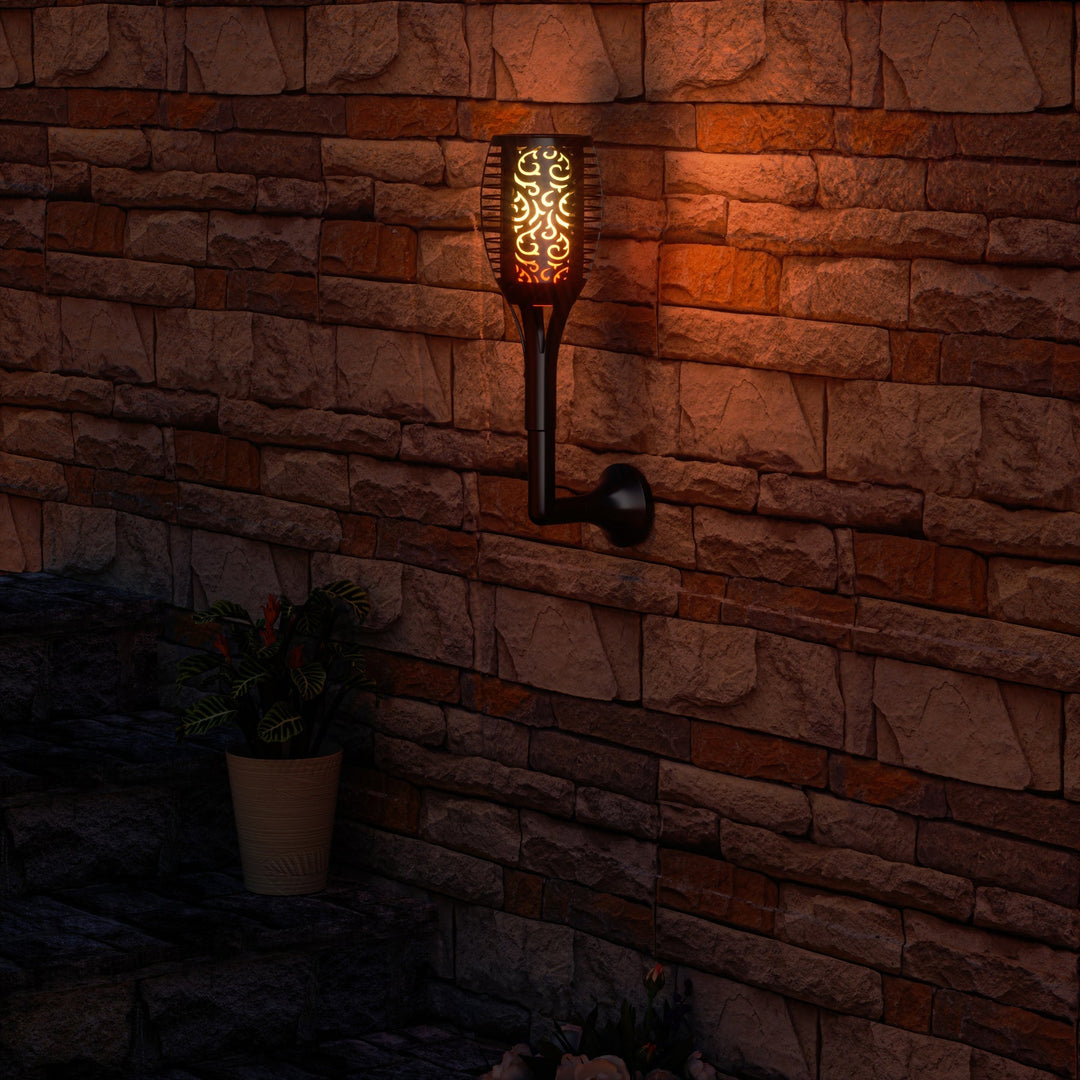 Solar lamps for outdoors 4 pieces 3 IN 1 solar torches | Bowlift
