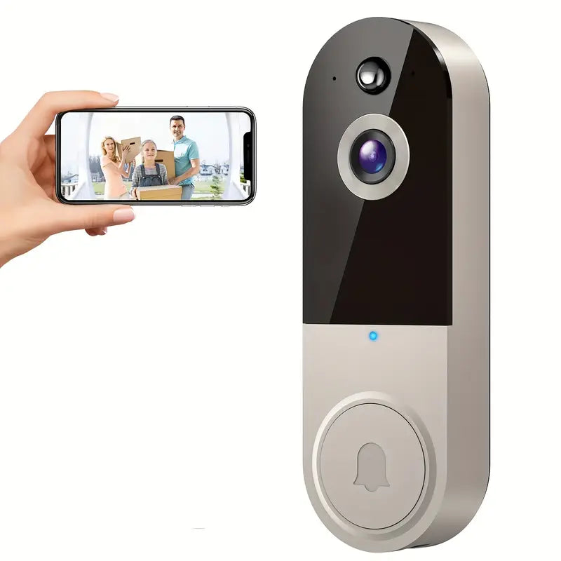 BowLift | 1080P HD Smart Doorbell Camera with AI Detection & Night Vision
