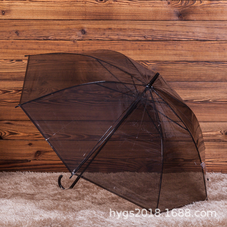 Women's Transparent Umbrella with Elegant Design Bowlift