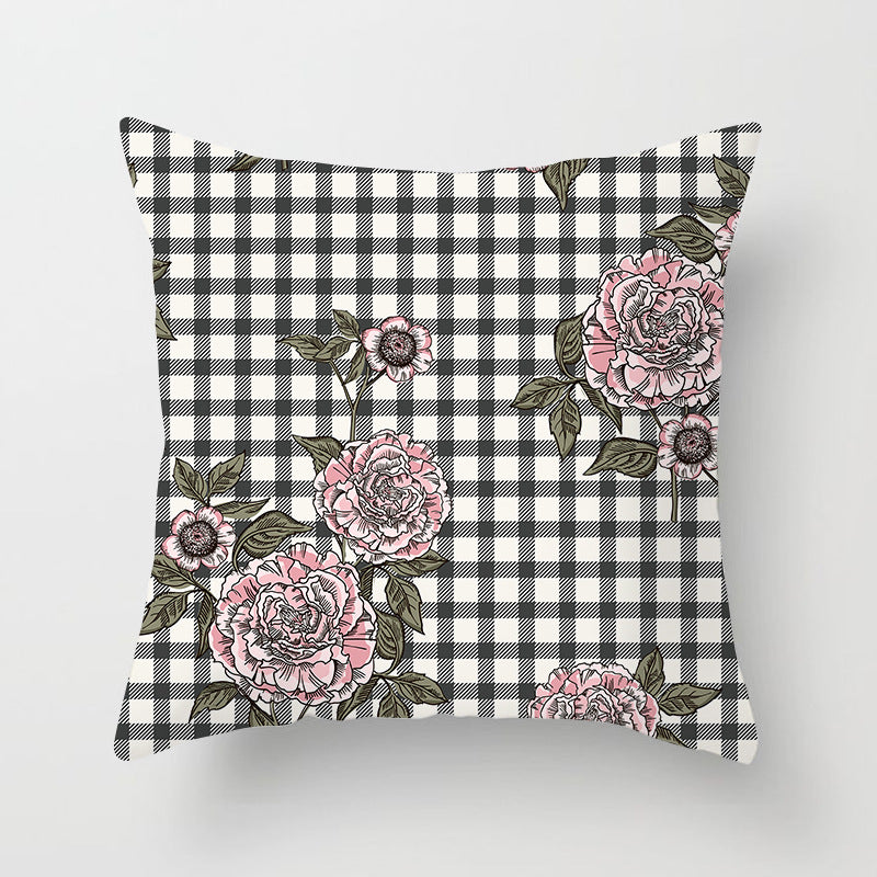 Decorative Tropical Banana Leaf Throw Pillow Cover