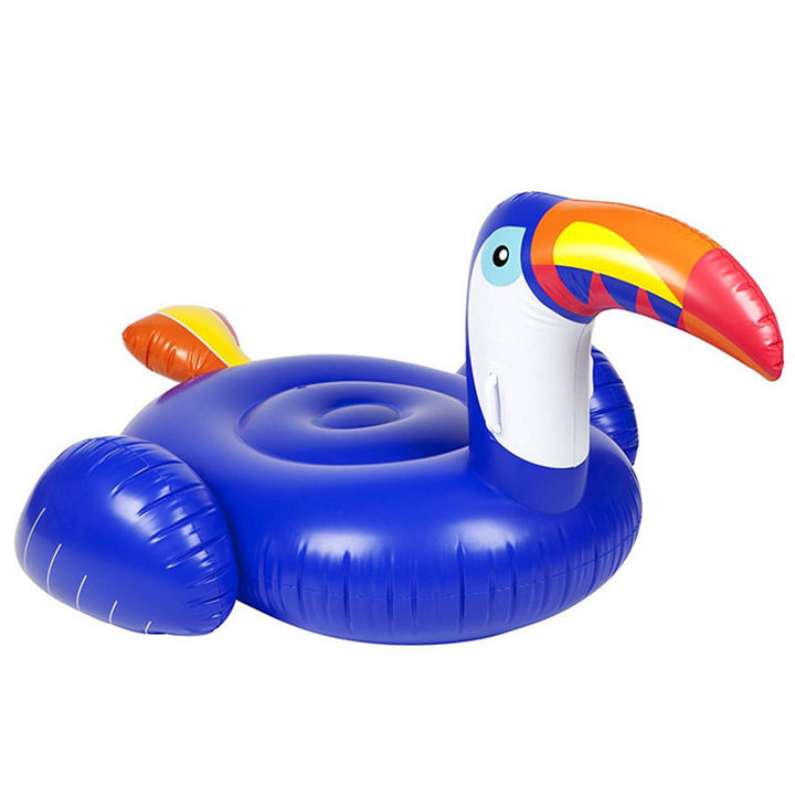 Unisex Inflatable Toucan Pool Float Bowlift