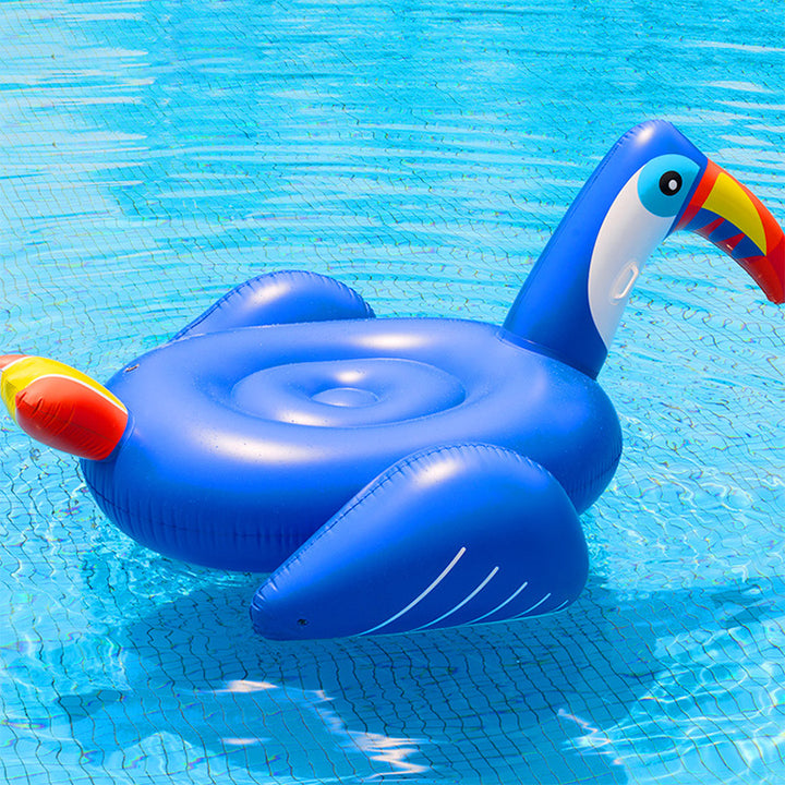 Unisex Inflatable Toucan Pool Float Bowlift