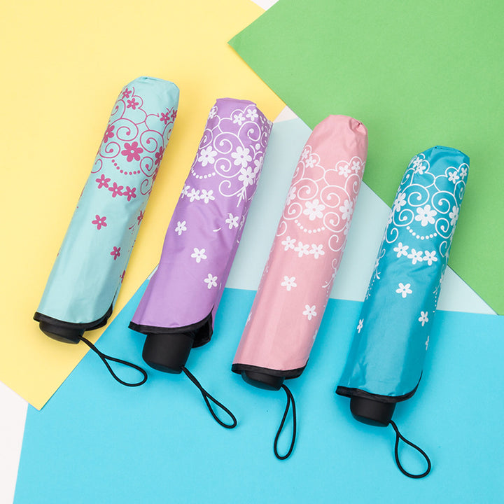 Women's umbrella with elegant lace edge Bowlift