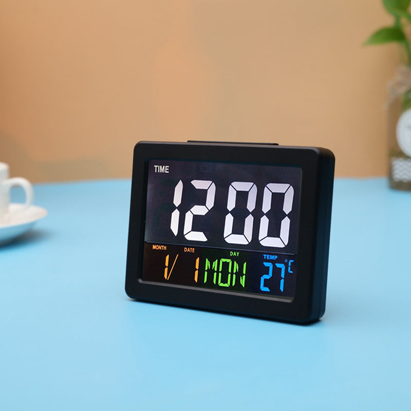 Digital Thermometer and Hygrometer Alarm Clock Bowlift