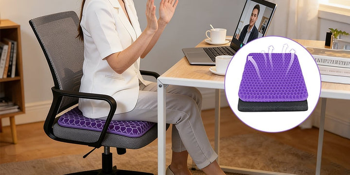 Gel seat cushion for comfortable sitting | Bowlift