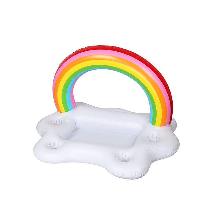 Women inflatable drink holder boat Bowlift
