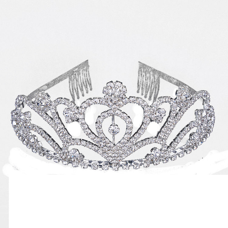 Ladies Crystal-Embellished Crown Bowlift