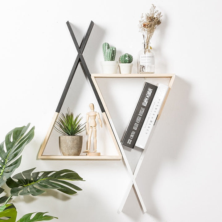 Decorative Triangle Wall Shelves
