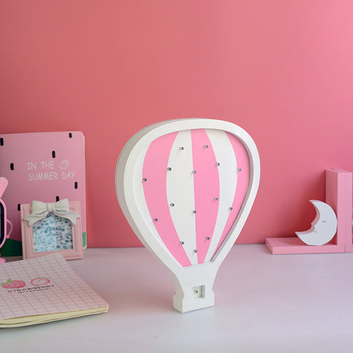 Decorative LED Night Lamp in the Shape of a Hot Air Balloon
