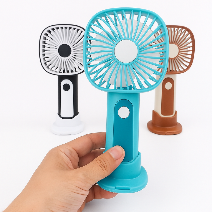 Mini Handheld Fan – 3-Speed USB Rechargeable | Bowlift