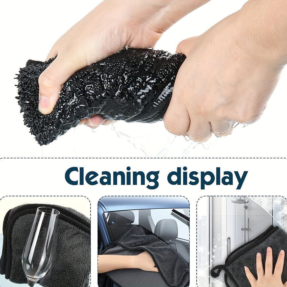 Microfiber Cleaning Cloths 3-Piece Set | Bowlift