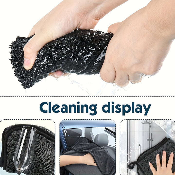 Microfiber Cleaning Cloths 3-Piece Set | Bowlift