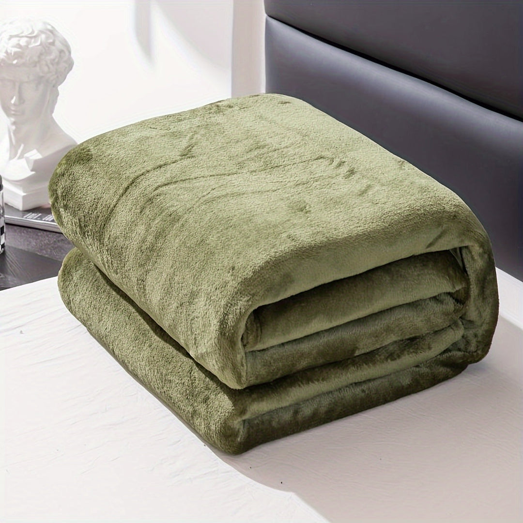 BowLift | Gray Flannel Blanket: Luxury Comfort for Every Season