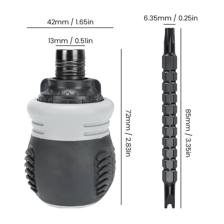 BowLift | 13 In 1 Mini Ratcheting Screwdriver Kit