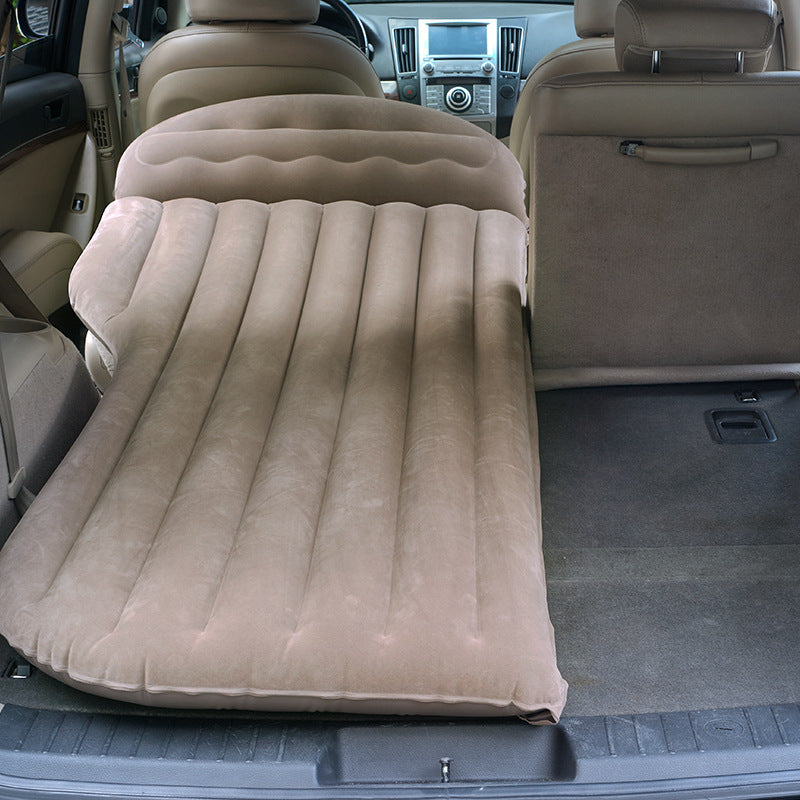 Ladies Inflatable Car Sleeping Mat Bowlift