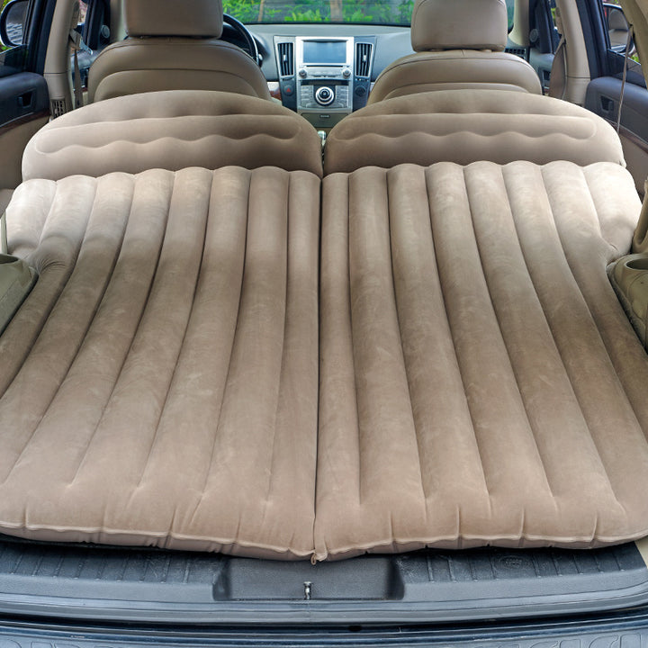 Ladies Inflatable Car Sleeping Mat Bowlift