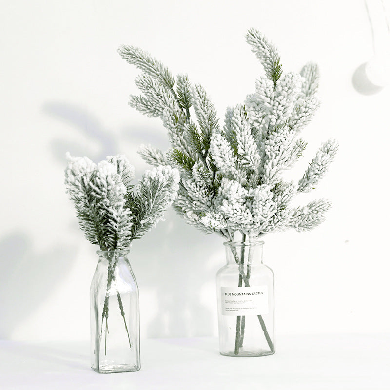 Artificial Snowy Pine Sprays