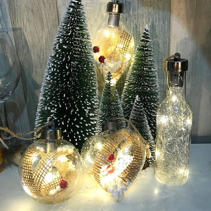 Decorative LED Bottle Lamp Bowlift