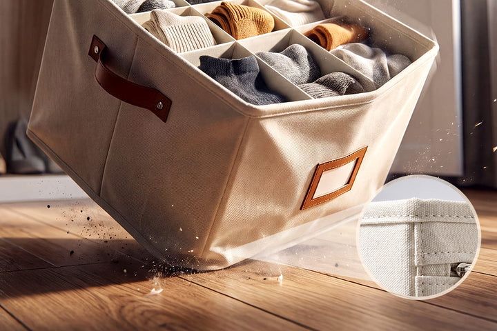 Fabric Foldable Design Shoe Organizer, Storage Box