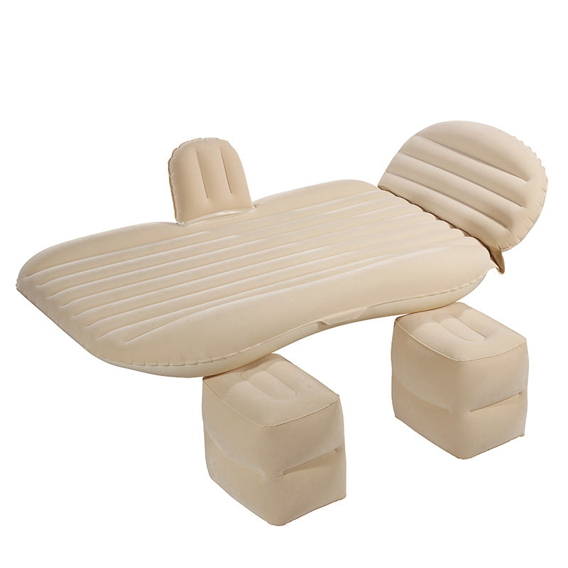 Women Inflatable Car Sleeping Mat Bowlift