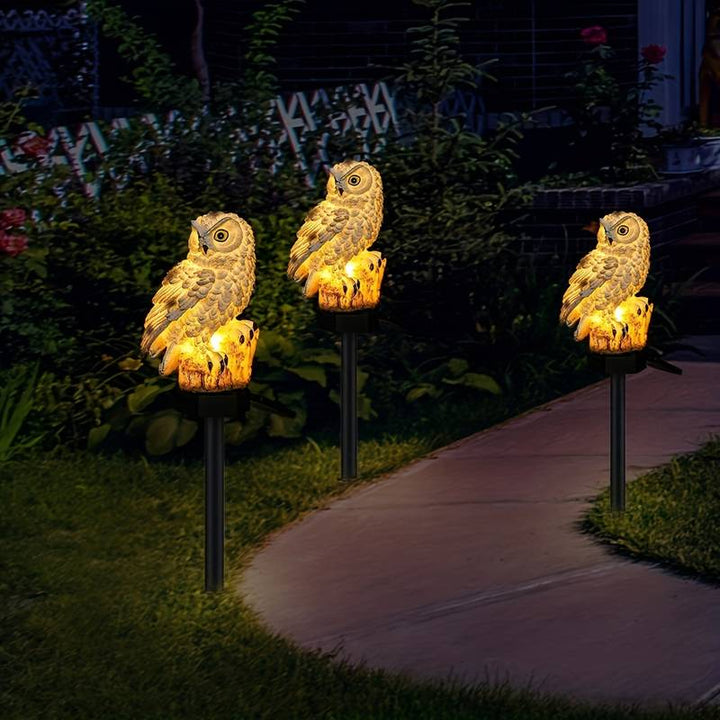 Eule glühen | Eule Solar lamp | Bowlift