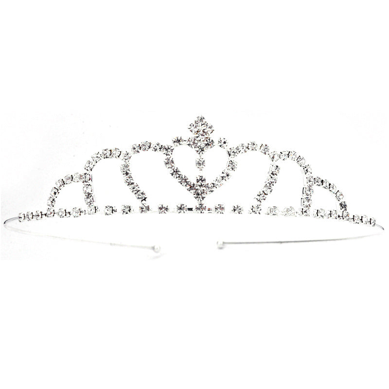 Ladies Crystal Embellished Tiara Bowlift