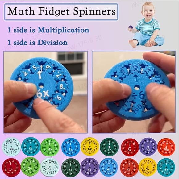 BowLift | New Math Fidget Spinners