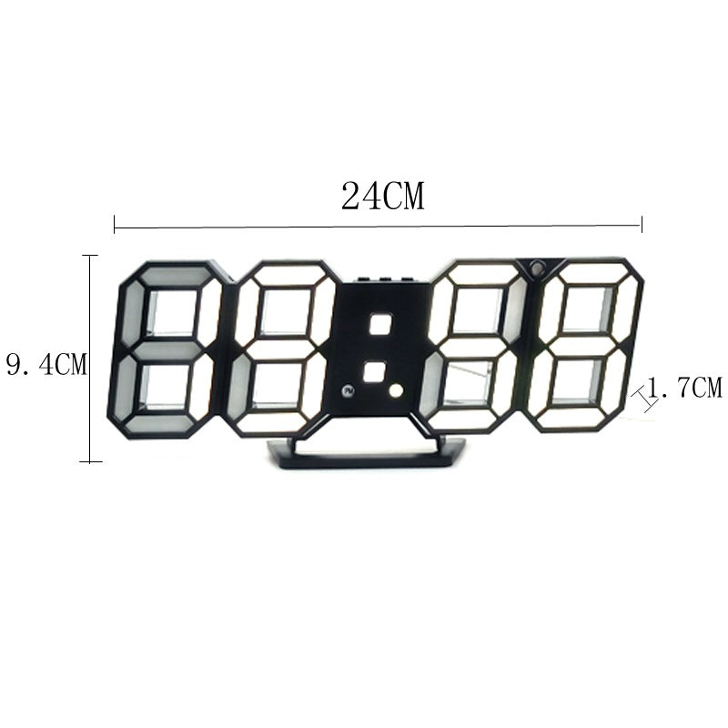 Digital alarm clock with XXL LED display Bowlift