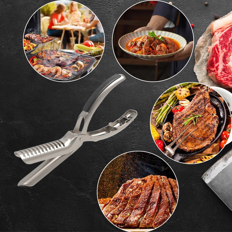 BowLift | Rib Membrane Remover Tool | Stainless Steel | Ergonomic Handle | Easy Meat Prep