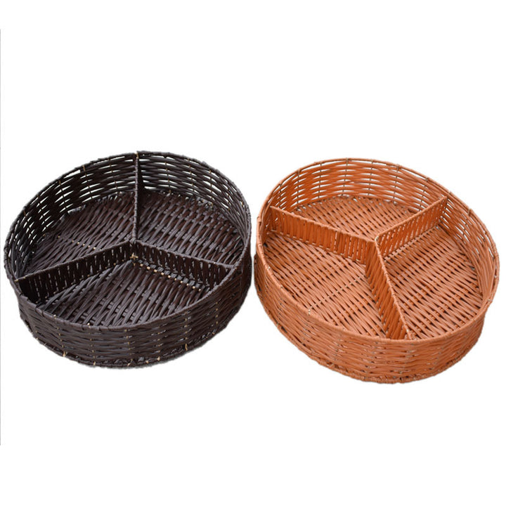 Circular Woven Storage Tray Bowlift